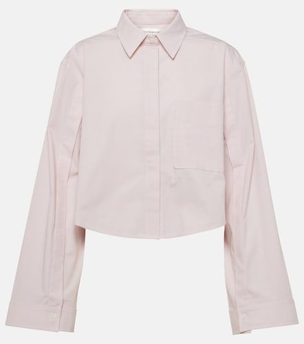 Chemise courte en coton mélangé - Victoria Beckham - Modalova