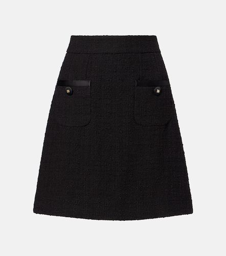 Mini-jupe en coton mélangé - Dolce&Gabbana - Modalova