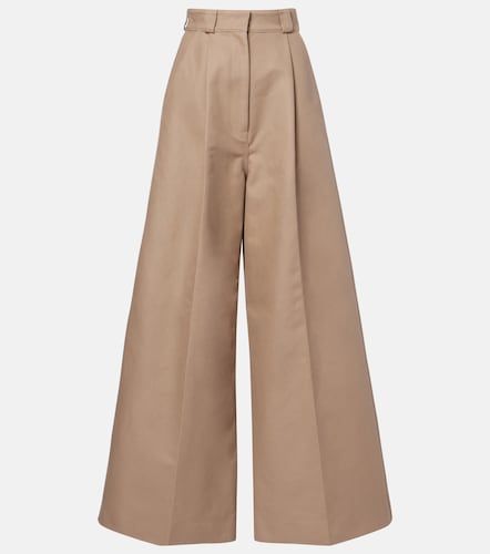 Pantalon ample en gabardine de coton - Balenciaga - Modalova