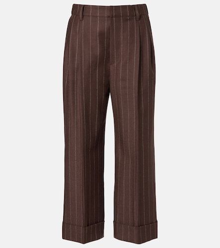 Pantalon évasé en laine - Brunello Cucinelli - Modalova
