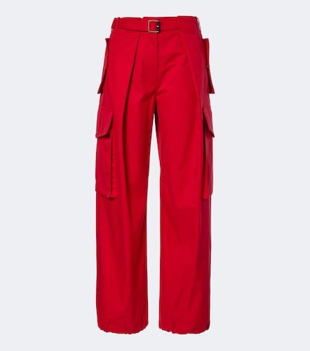Pantalon cargo en coton et soie - Loewe - Modalova