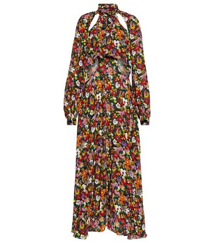 Robe midi à fleurs - Christopher Kane - Modalova