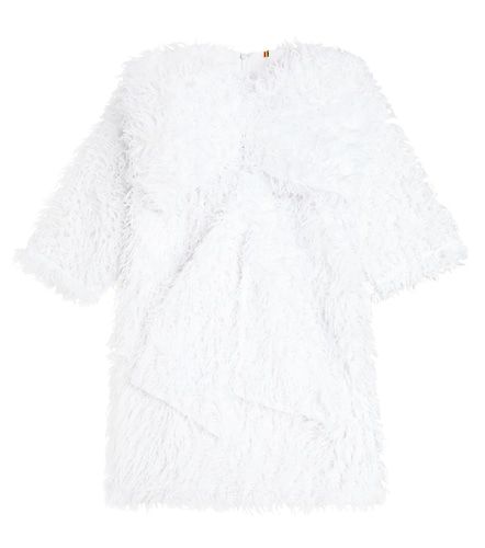 Robe à plumes synthétiques - Caroline Bosmans - Modalova
