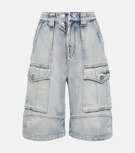 Short cargo Hortens en jean - Marant Etoile - Modalova