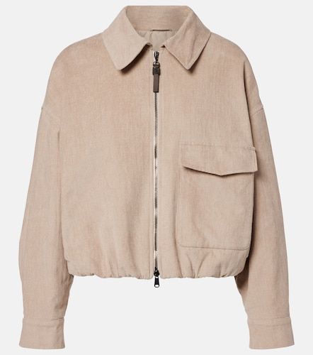 Veste en velours côtelé - Brunello Cucinelli - Modalova