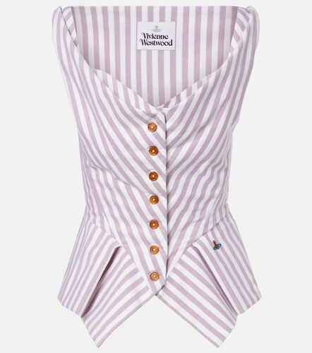 Top Monday en coton à rayures - Vivienne Westwood - Modalova
