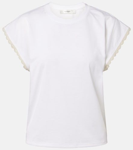 Frame T-shirt The Crochet en coton - Frame - Modalova