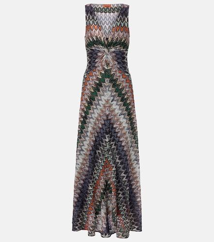 Missoni Robe longue Zigzag en lamé - Missoni - Modalova