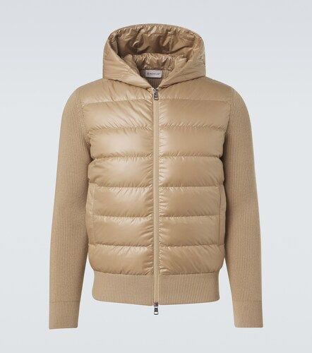 Veste Tricot en laine vierge - Moncler - Modalova