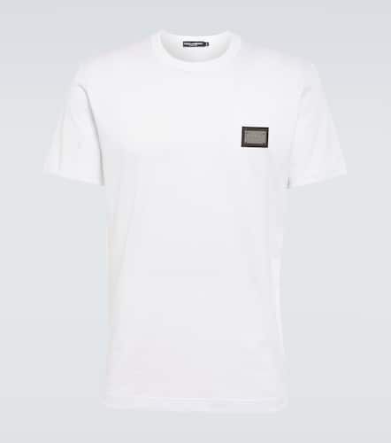 T-shirt en coton à logo - Dolce&Gabbana - Modalova