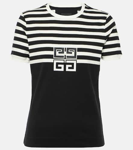 Givenchy T-shirt 4G rayé en coton - Givenchy - Modalova