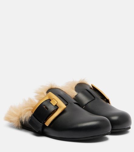 Balmain Mules Antham en cuir - Balmain - Modalova