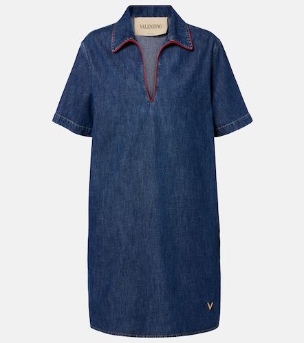 Valentino Robe VGold en denim - Valentino - Modalova