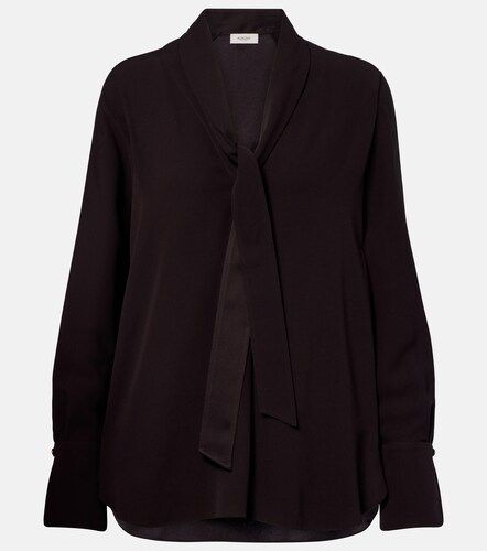 Agnona Blouse à col lavallière - Agnona - Modalova