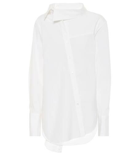 Chemise asymétrique à lavallière en coton - Monse - Modalova