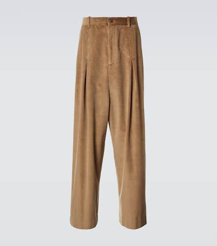 Pantalon ample en velours côtelé de coton et cachemire - Loewe - Modalova