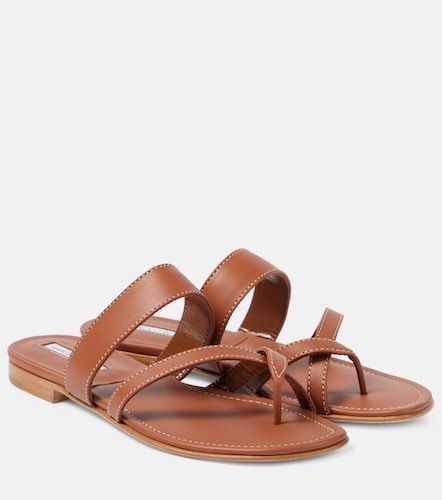Sandales Susacru en cuir - Manolo Blahnik - Modalova