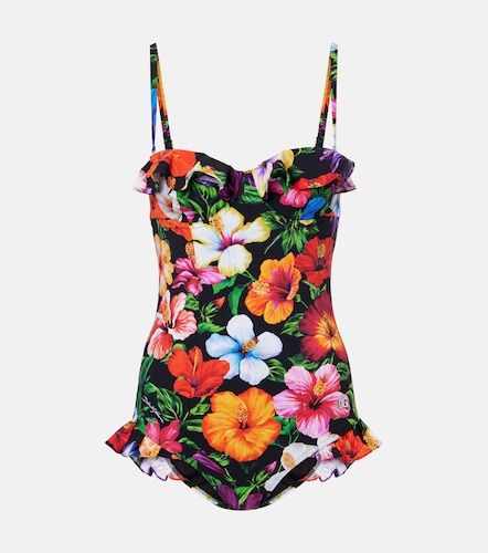 Maillot de bain à fleurs - Dolce&Gabbana - Modalova