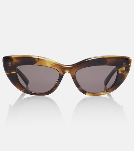 Lunettes de soleil œil-de-chat Double G - Gucci - Modalova