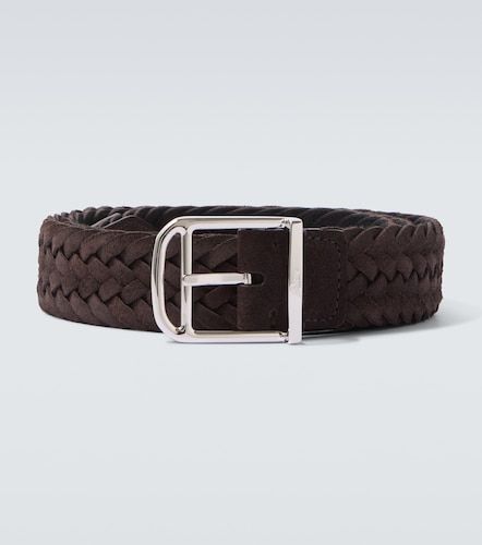 Brioni Ceinture tressée en daim - Brioni - Modalova