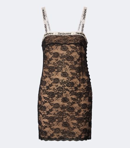 Saint Laurent Robe en dentelle - Saint Laurent - Modalova