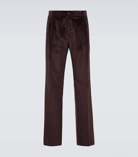 Pantalon droit en velours côtelé - Canali - Modalova