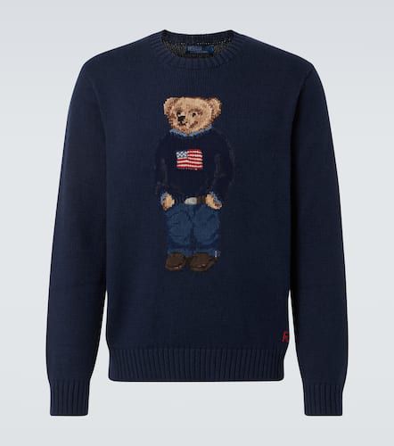 Pull Polo Bear en coton et lin - Polo Ralph Lauren - Modalova