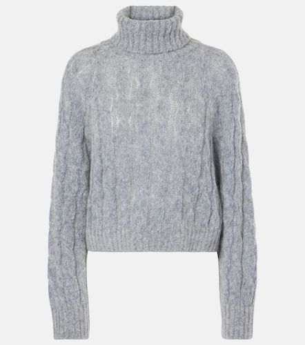 Pull à col roulé en laine et mohair - Brunello Cucinelli - Modalova