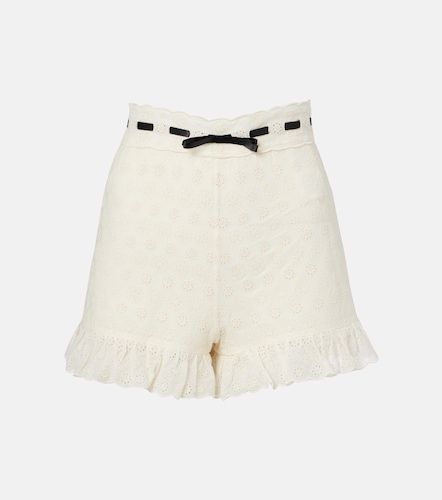 Valentino Short en coton à fleurs - Valentino - Modalova