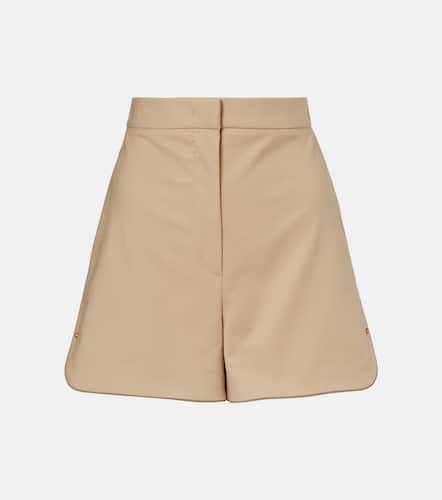 Short Orbita  taille haute en coton mlang - Max Mara - Modalova