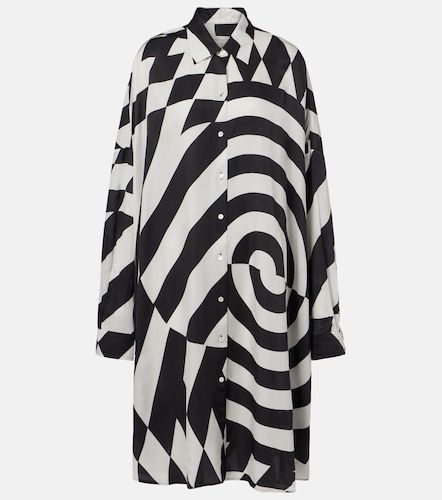 Robe chemise imprimée - Dries Van Noten - Modalova