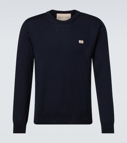 Pull VLogo en laine vierge - Valentino - Modalova