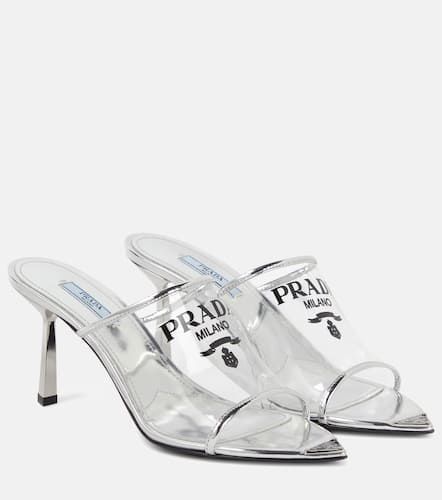 Prada Mules à logo - Prada - Modalova