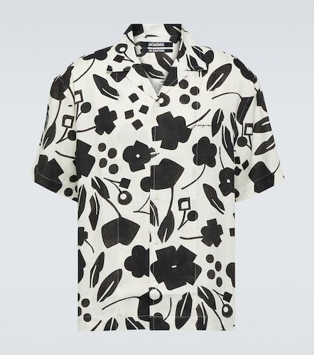Chemise Jean en lin à imprimé - Jacquemus - Modalova