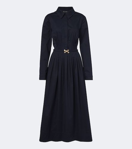 Robe chemise en coton à ceinture - Oscar de la Renta - Modalova
