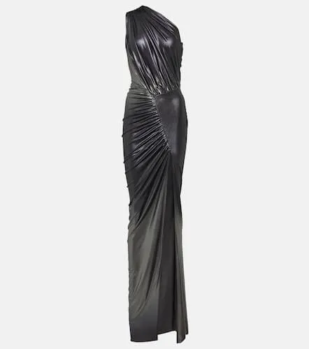 Robe longue asymétrique métallisée - Rick Owens - Modalova