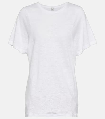 Toteme T-shirt oversize en lin - Toteme - Modalova