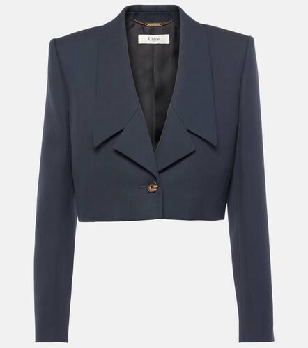 Chloé Blazer raccourci en laine - Chloe - Modalova