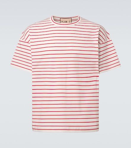 Plan C T-shirt rayé en coton - Plan C - Modalova