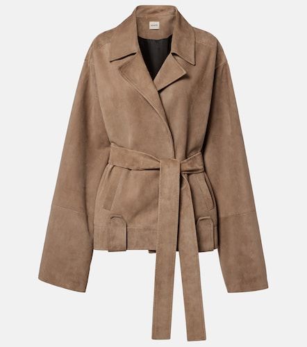Khaite Veste Alder en daim - Khaite - Modalova