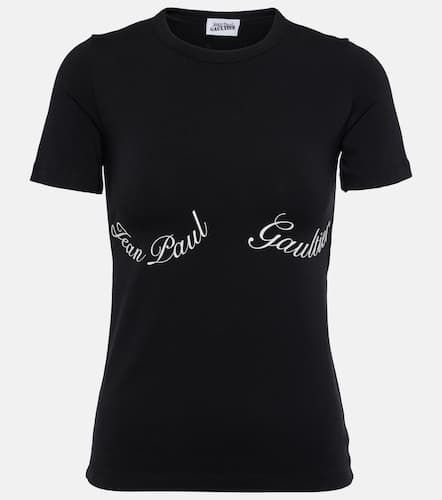 T-shirt en coton à logo - Jean Paul Gaultier - Modalova