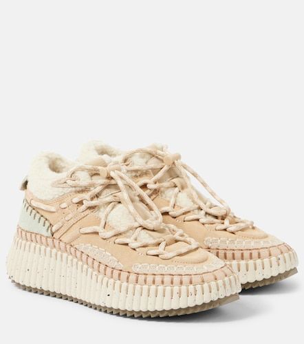 Chloé Baskets Nama en daim - Chloe - Modalova