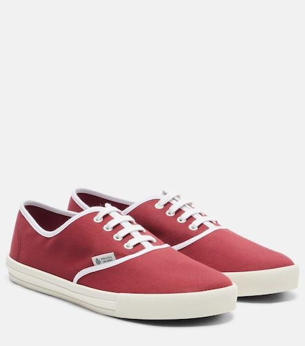 Prada Baskets Drill en daim - Prada - Modalova