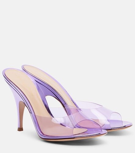 Mules Sofia en PVC et cuir - Gianvito Rossi - Modalova