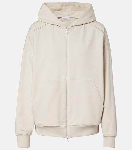 Sweat-shirt à capuche Monili en coton - Brunello Cucinelli - Modalova