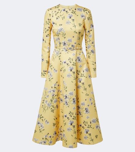 Robe midi Capucine à fleurs - Emilia Wickstead - Modalova
