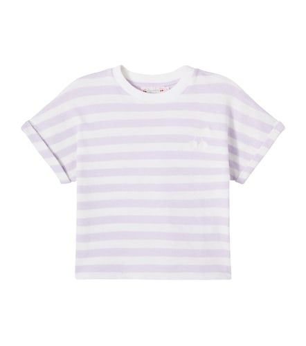 Bonpoint T-shirt rayé en coton - Bonpoint - Modalova