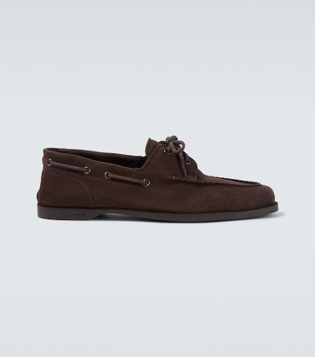 Chaussures bateau Foil en daim - John Lobb - Modalova