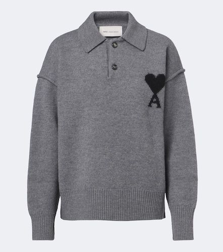 Polo Ami de Coeur en laine - Ami Paris - Modalova