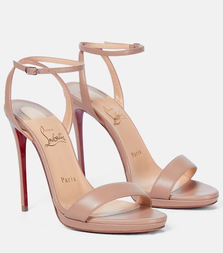Sandales en cuir Loubi Queen 120 - Christian Louboutin - Modalova